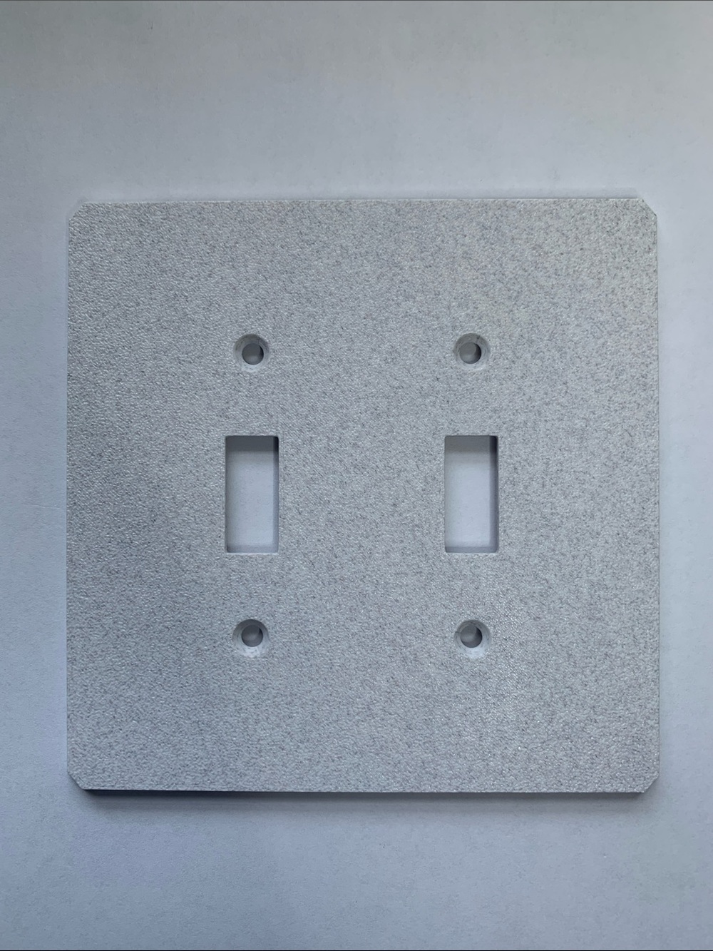 3 Pack Marble Texture Light Toggle Switch Wall Plate